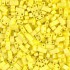 Miyuki half tila 5x2.3 mm Matte yellow AB 404fr - 5 gram